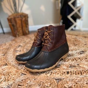 Sperry Saltwater Duck Boot Womens Size 12